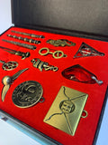 Harry Potter Metal Necklace & Keychain Collection Box 14pcs