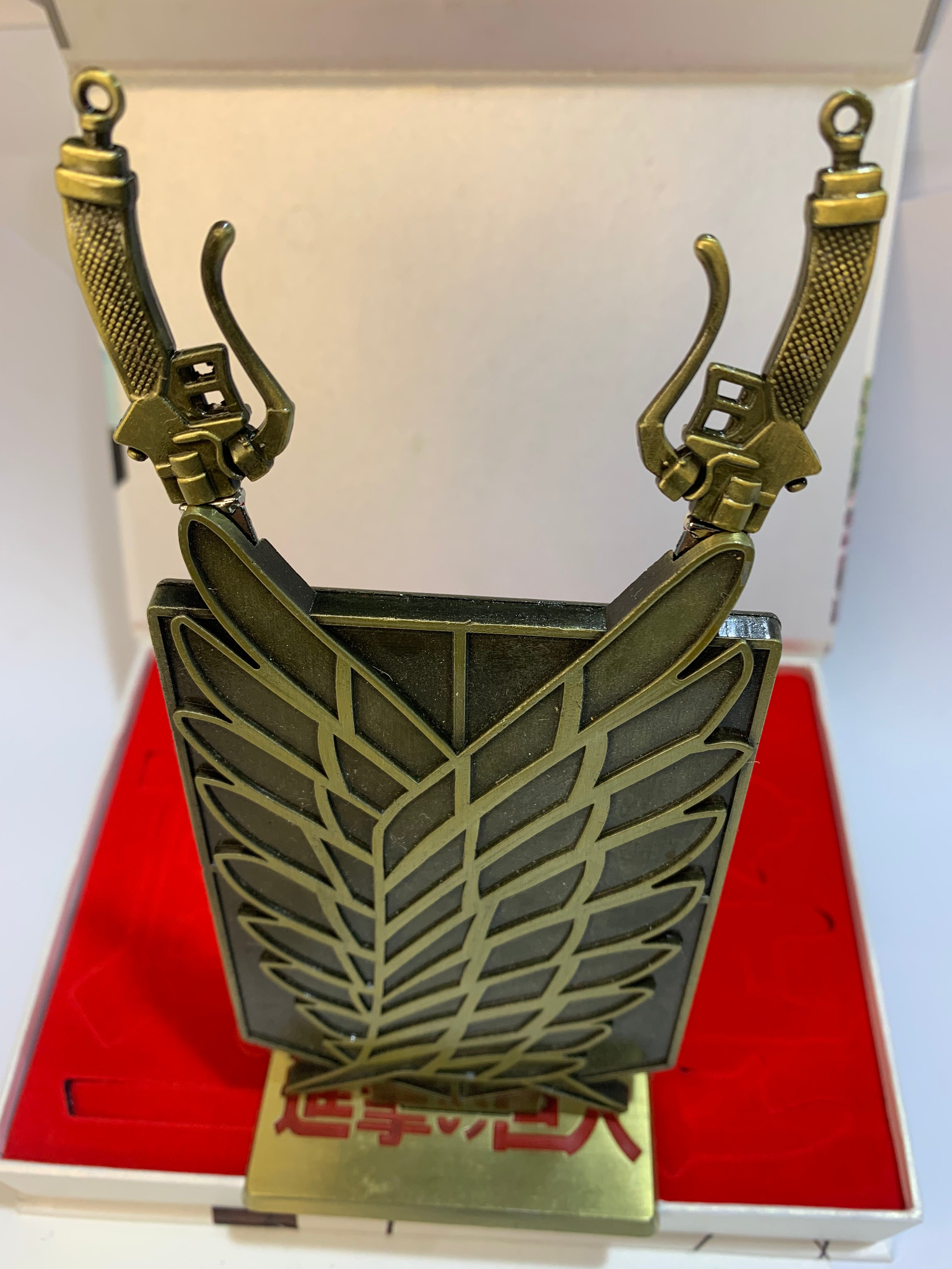 Anime Attack on Titan Metal Logo Collection