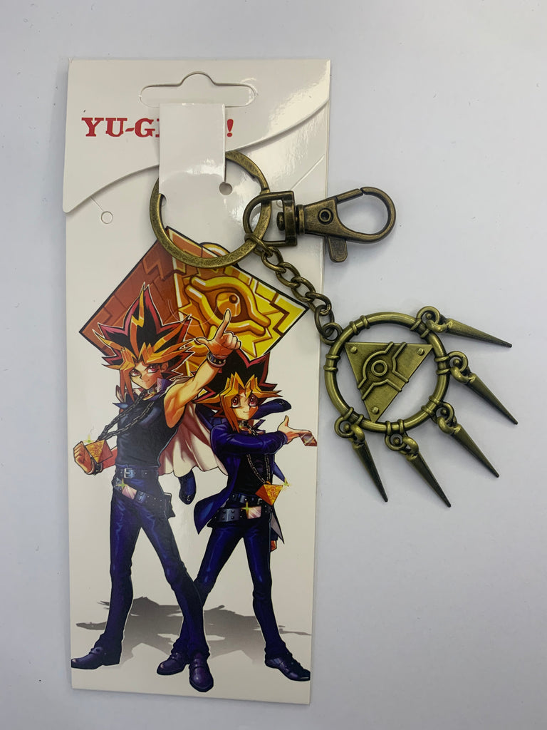 Anime Yu Gi Oh Millennium Ring Keychain