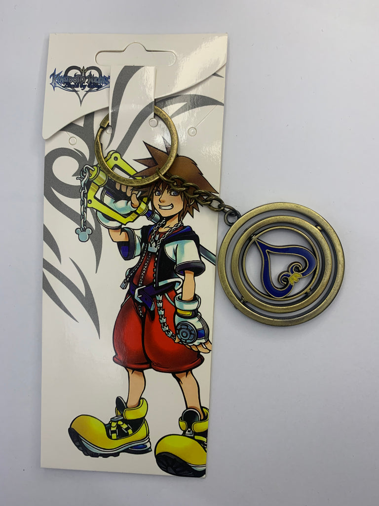 Disney Kingdom Hearts Rotating Keychain