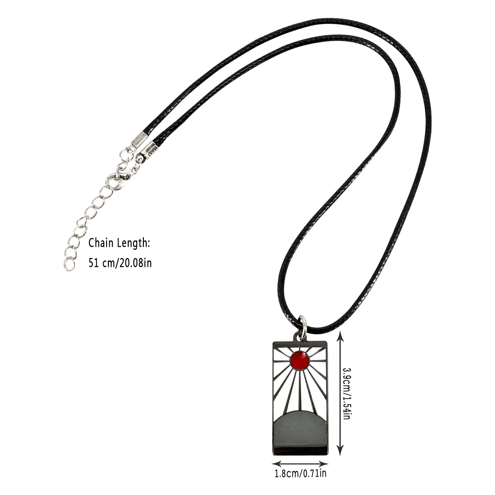 Anime Tanjiro Cosplay Necklace