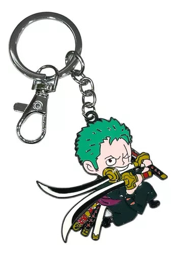 Anime One Piece Zoro Keychain