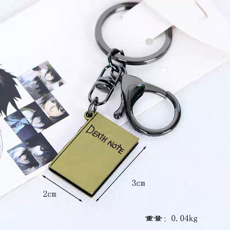 Anime Death Note Metal Keychain