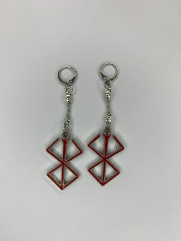 Anime Berserk Metal Keychain 2pcs/set