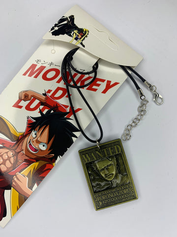 Anime One Piece Metal Necklace