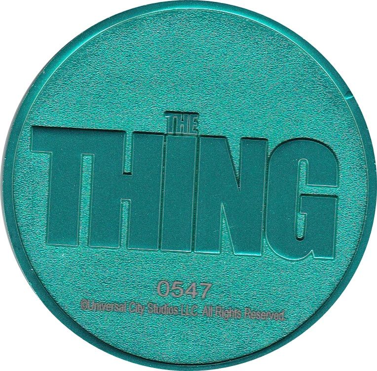 Official The Thing Limited Edition Outpost 31 Medallion