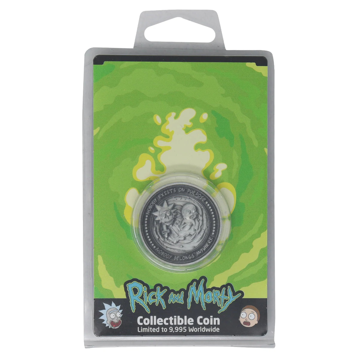 Official Ricky & Morty Limited Edition Collectible Coin