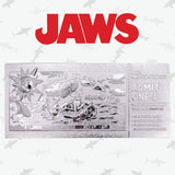 Official Jaws Limited Edition Silver Plated Amity Island 50th Annual Regatta Ticket