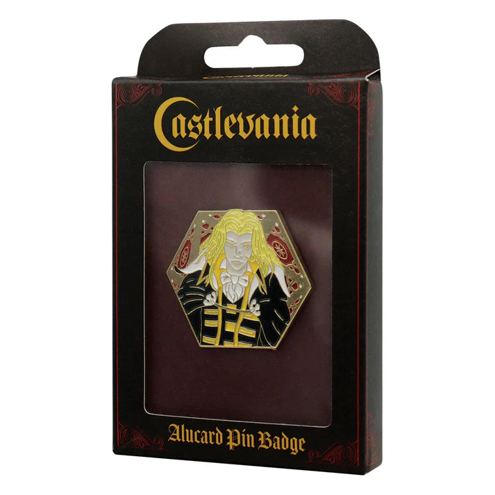 Official Castlevania Alucard Limited Edition Pin Badge