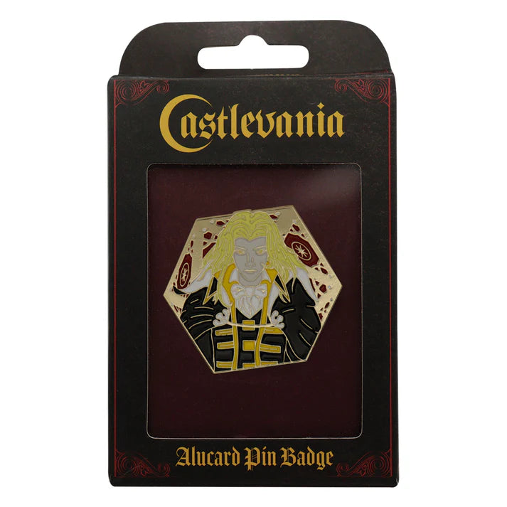 Official Castlevania Alucard Limited Edition Pin Badge