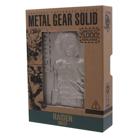 Official Metal Gear Solid 2 Raiden Ingot