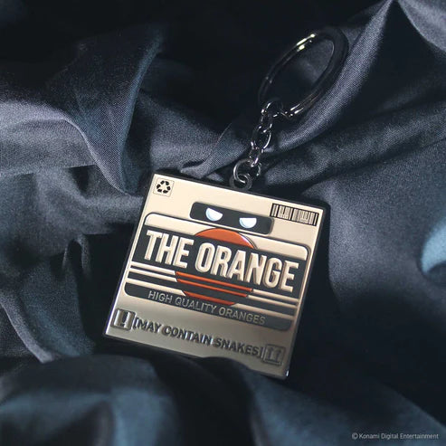 Official Metal Gear Solid 2 The Orange Cardboard Box Keyring