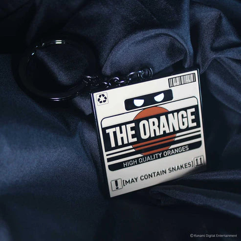 Official Metal Gear Solid 2 The Orange Cardboard Box Keyring