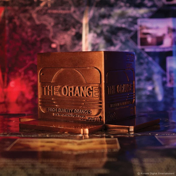 Official Metal Gear Solid 2 Replica Antique Gold Plated Cardboard Box