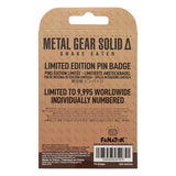 Official Metal Gear Solid Delta FOX Pin Badge