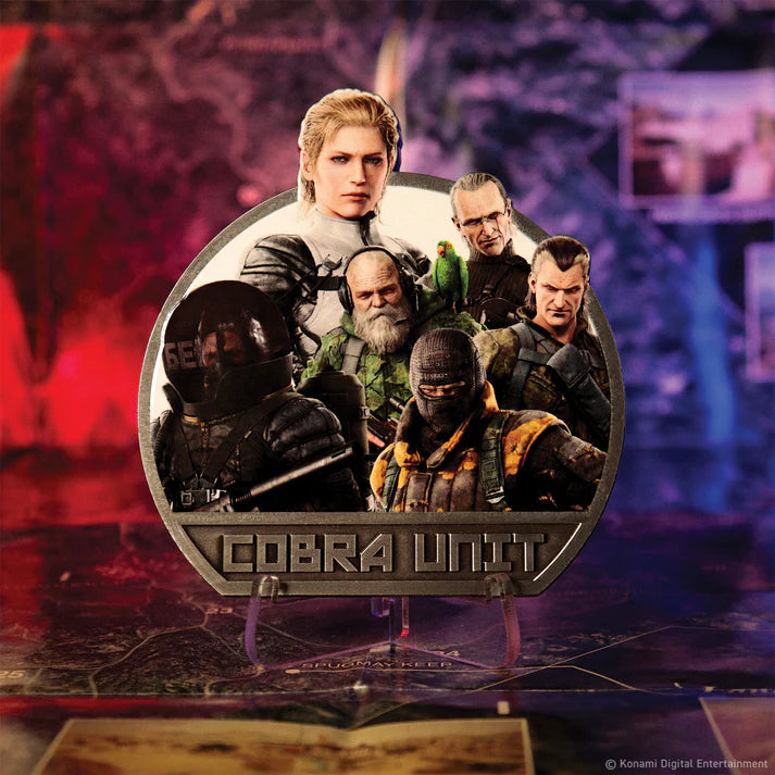 Official Metal Gear Solid Delta Cobra Unit Medallion
