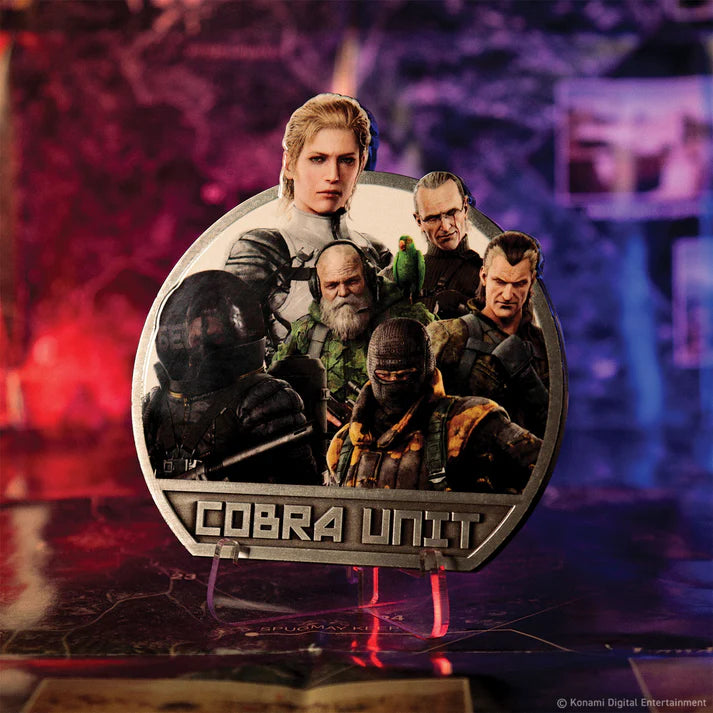 Official Metal Gear Solid Delta Cobra Unit Medallion