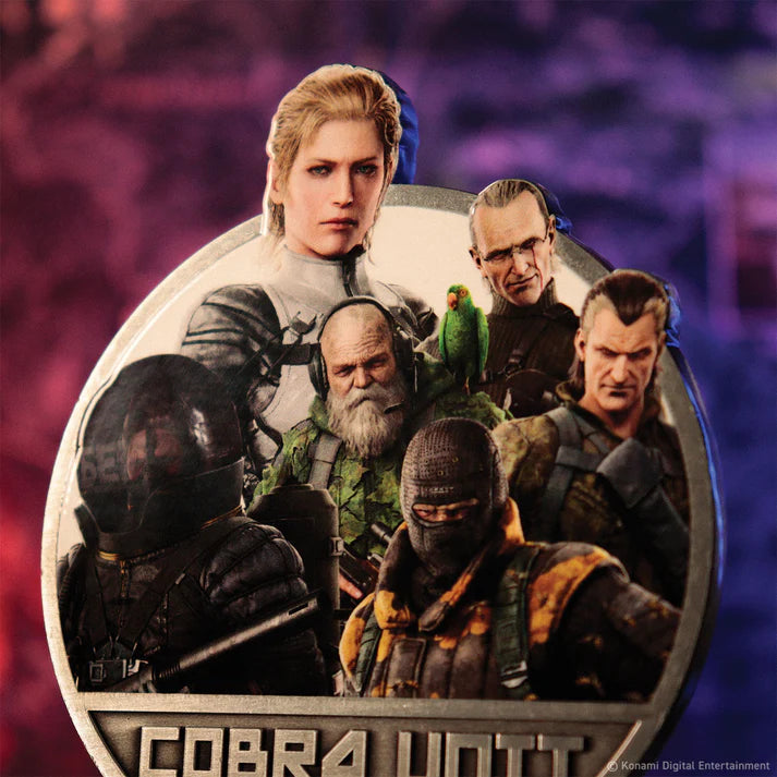 Official Metal Gear Solid Delta Cobra Unit Medallion