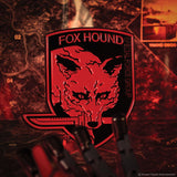 Official Metal Gear Solid Foxhound Insignia [Exclusive Black & Red Edition]