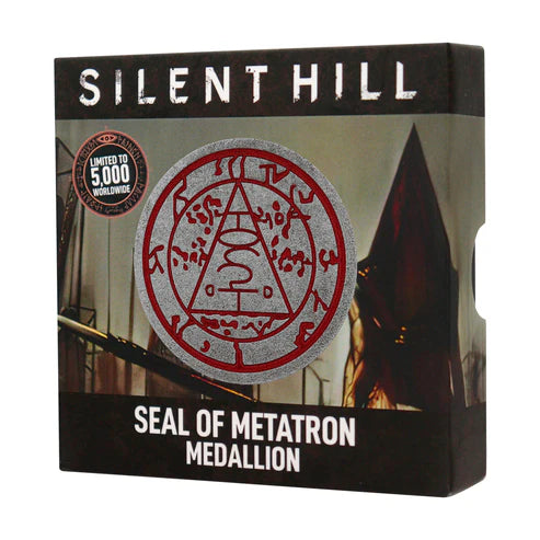 [Horror] Official Silent Hill Seal of Metatron Limited Edition Medallion