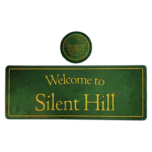 Official Silent Hill XL Desk Pad and Coaster Set