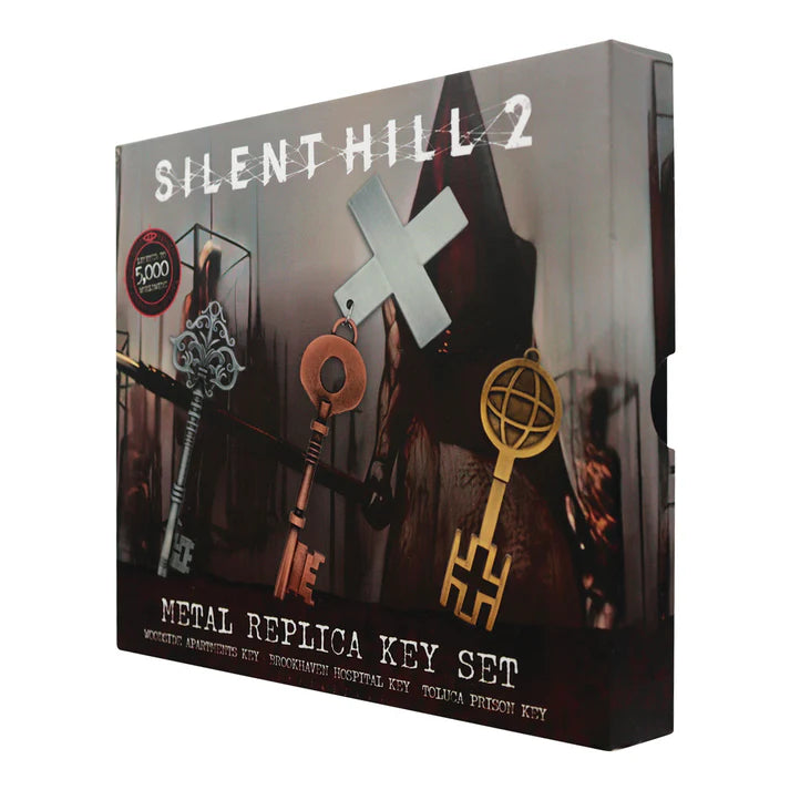 Official SILENT HILL 2 Set of Replica Keys