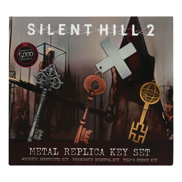 Official SILENT HILL 2 Set of Replica Keys