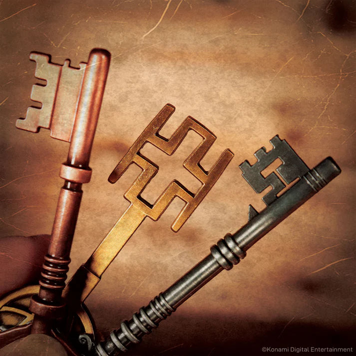 Official SILENT HILL 2 Set of Replica Keys