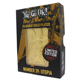 Official Yu-Gi-Oh! Limited Edition 24k Gold Plated Number 39: Utopia Metal Card - Limited to 5000 Pieces Worldwide