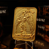 Official Yu-Gi-Oh! GX Elemental Hero Avian 24K Gold Plated Ingot (Limited to 2000)