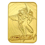 Official Yu-Gi-Oh! GX Elemental Hero Burstinatrix 24k Gold Plated Ingot (Limited to 2000)