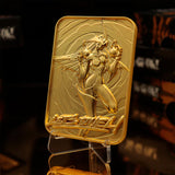 Official Yu-Gi-Oh! GX Elemental Hero Burstinatrix 24k Gold Plated Ingot (Limited to 2000)