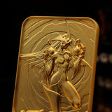 Official Yu-Gi-Oh! GX Elemental Hero Burstinatrix 24k Gold Plated Ingot (Limited to 2000)