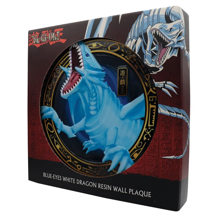 Official Yu-Gi-Oh! Blue-Eyes White Dragon Resin Plaque