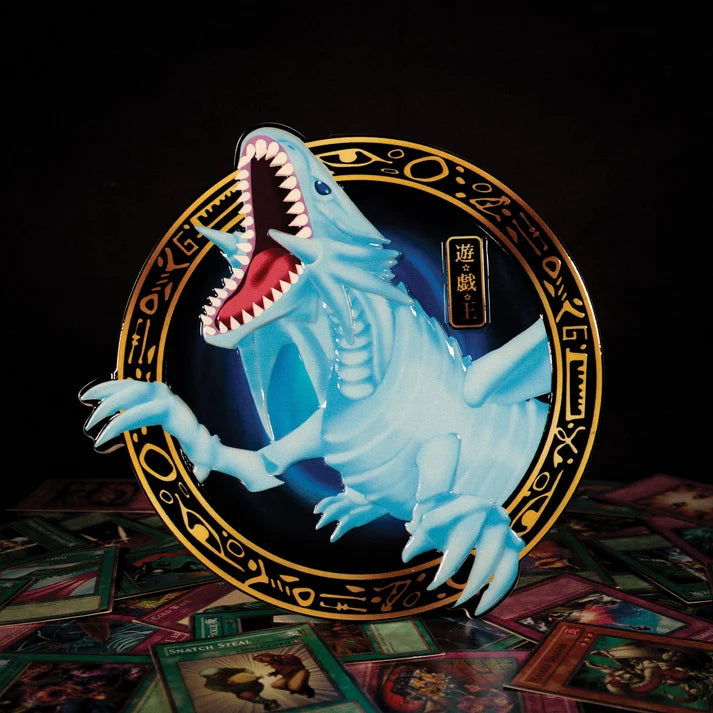 Official Yu-Gi-Oh! Blue-Eyes White Dragon Resin Plaque