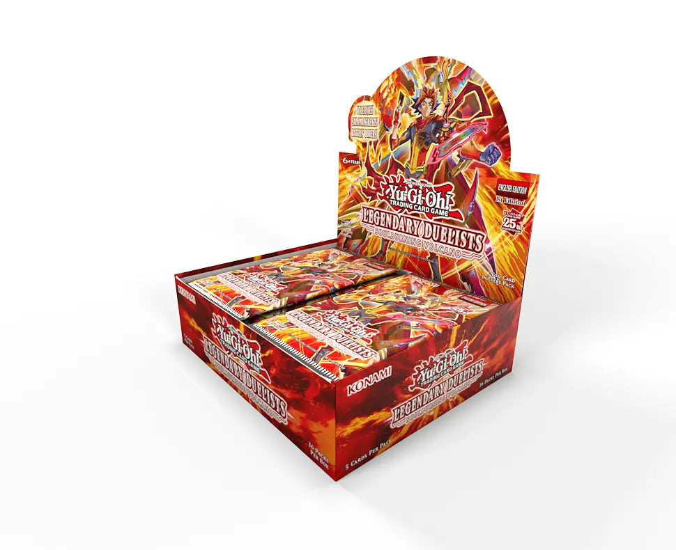 Konami Yu‑Gi‑Oh! Trading card game Booster: Legendary Duelists: Soulburning Volcano (1pcs)
