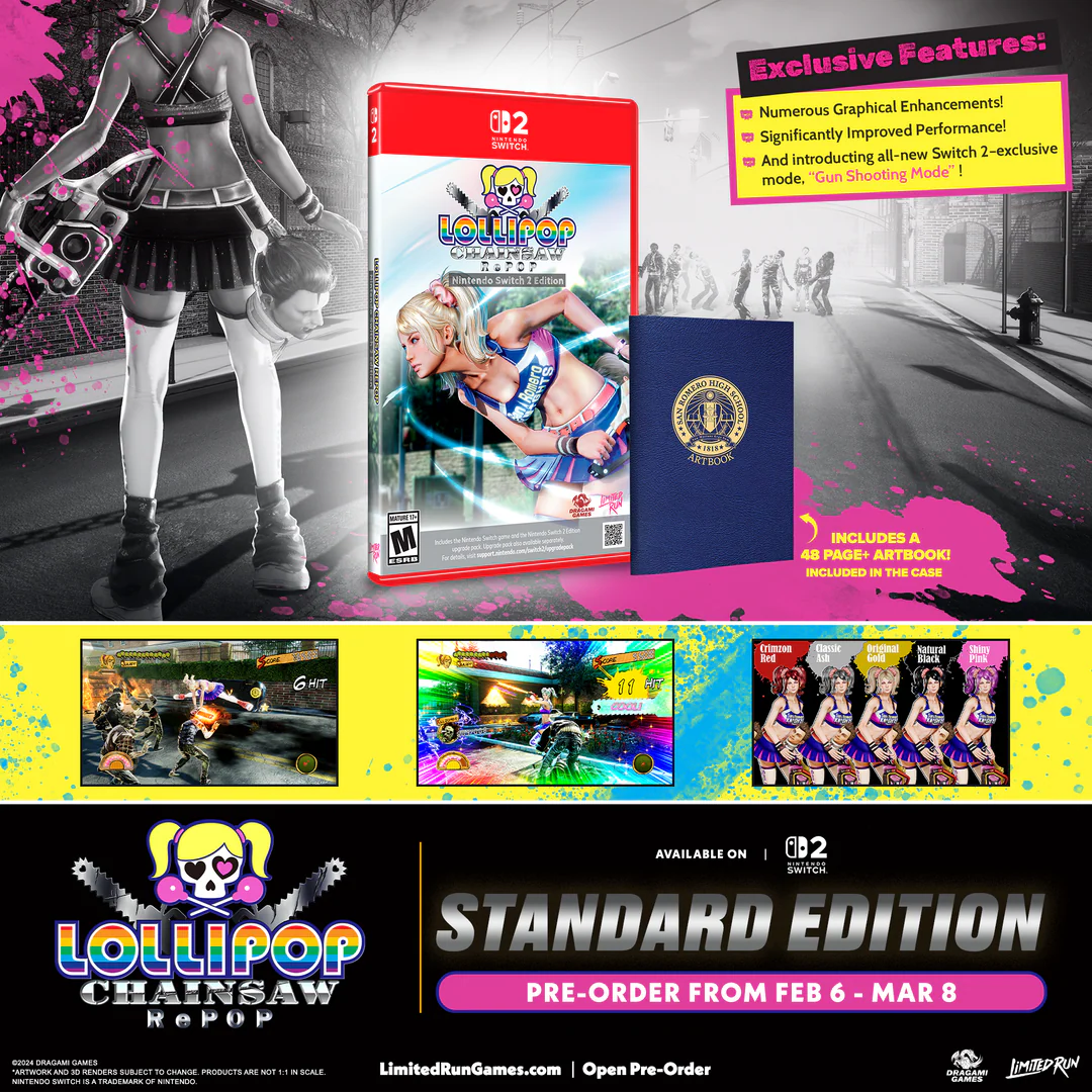 [Pre-Order] LOLLIPOP CHAINSAW RePOP R1 (NS2)