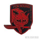 Official Metal Gear Solid Foxhound Insignia [Exclusive Black & Red Edition]