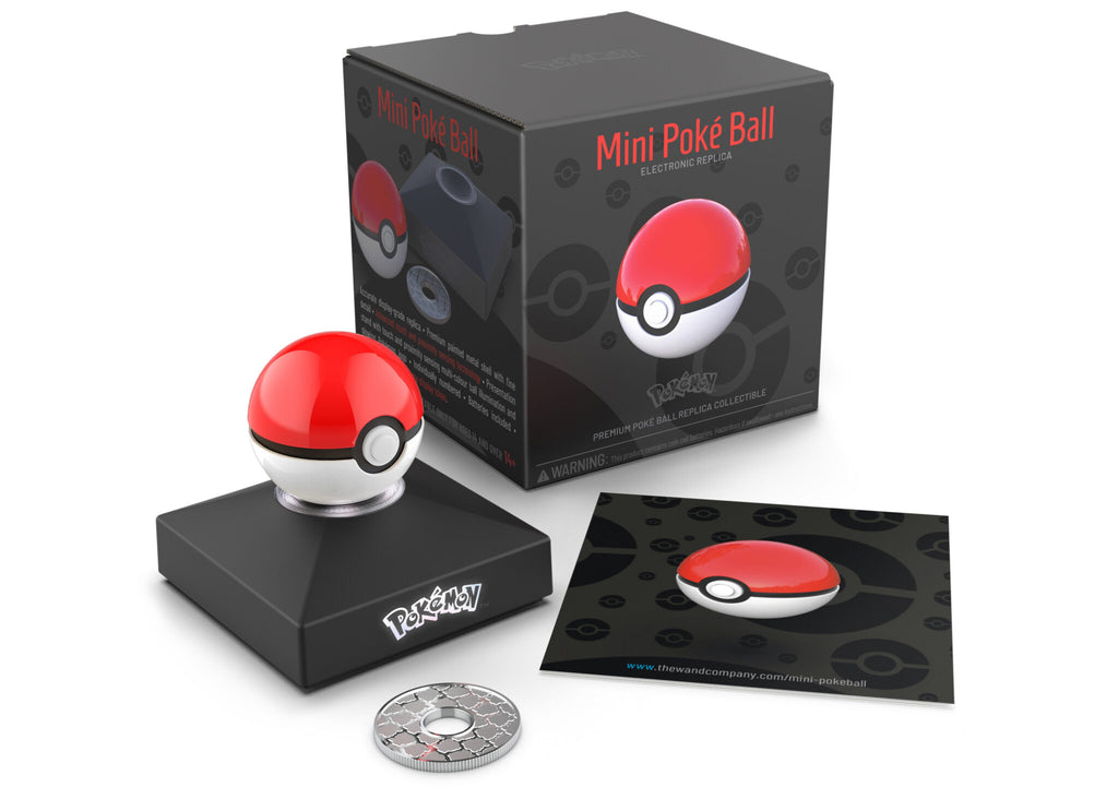 Anime Pokemon Mini Poke Balls Officially Licensed, Die-Cast Poké Ball Replica Collectible