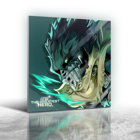 Anime My Hero Academia - The Deku Frameless Art Painting (30x30cm)