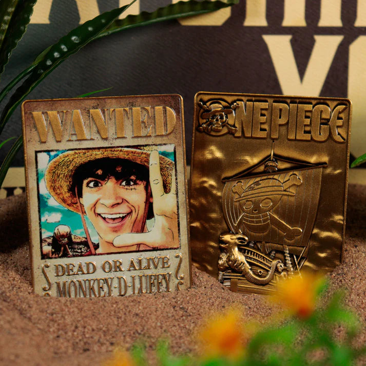 Official One Piece Limited Edition Wanted Poster Ingot