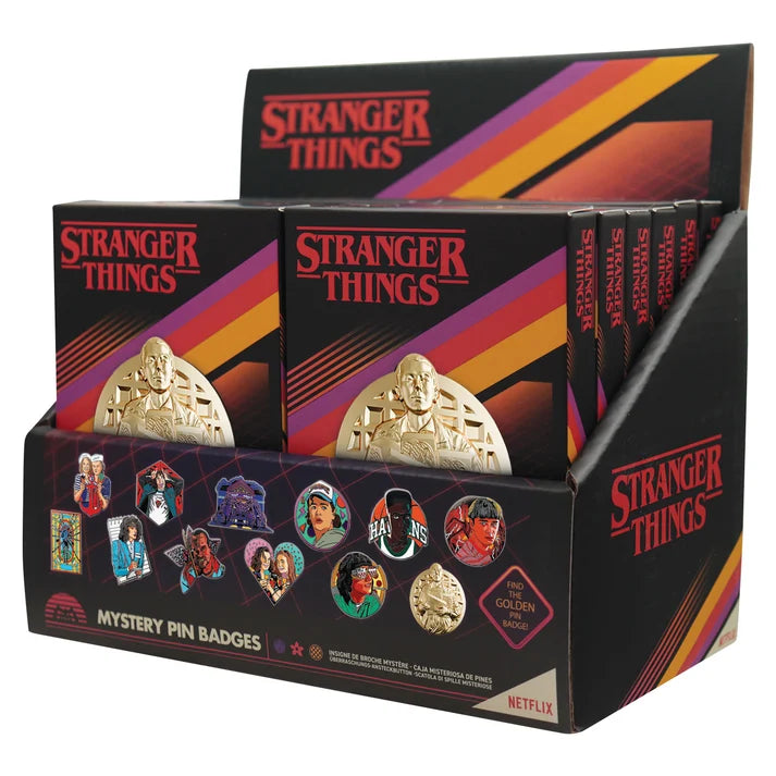 Official Stranger Things Mystery Pin Badge Blind Box (1pcs)