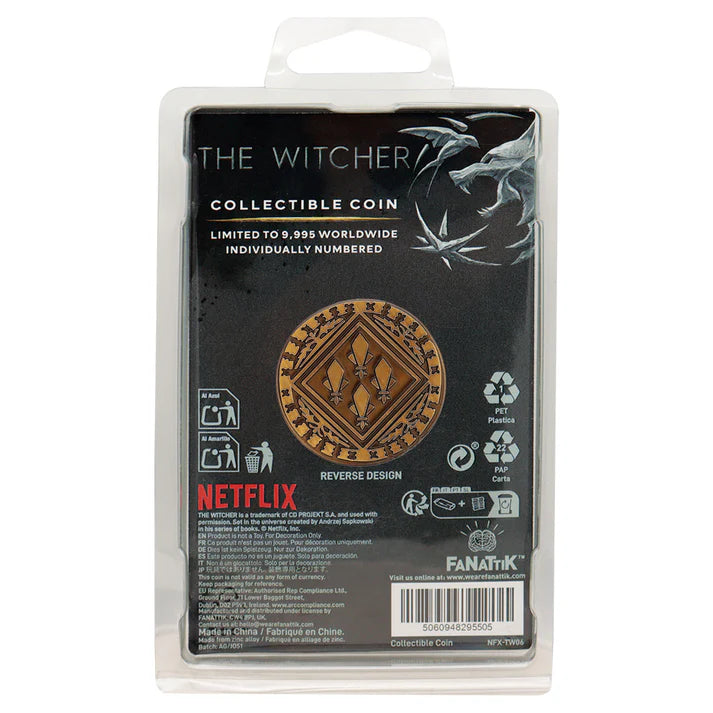 Official The Witcher Toss a Coin to Your Witcher Replica Coin