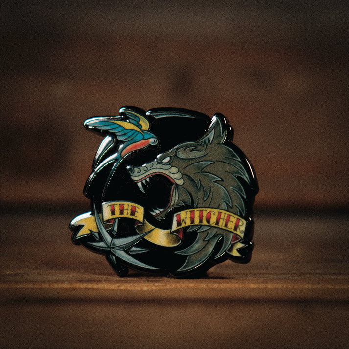 Official The Witcher Symbol Pin Badge