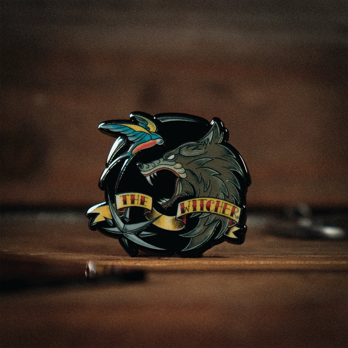 Official The Witcher Symbol Pin Badge