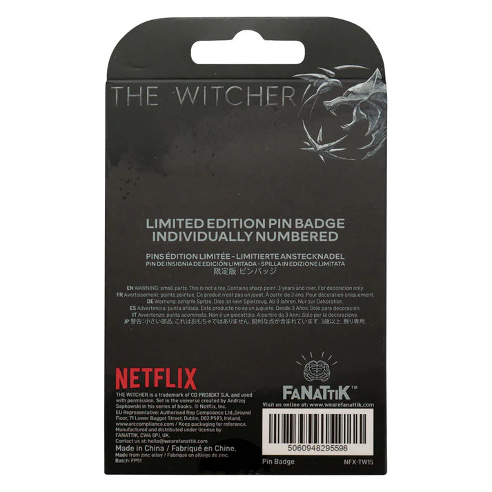 Official The Witcher Symbol Pin Badge