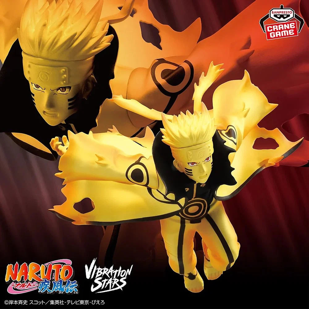 Banpresto Anime Naruto Shippuden Vibration Stars - Naruto Uzumaki VI Figure  (17cm)