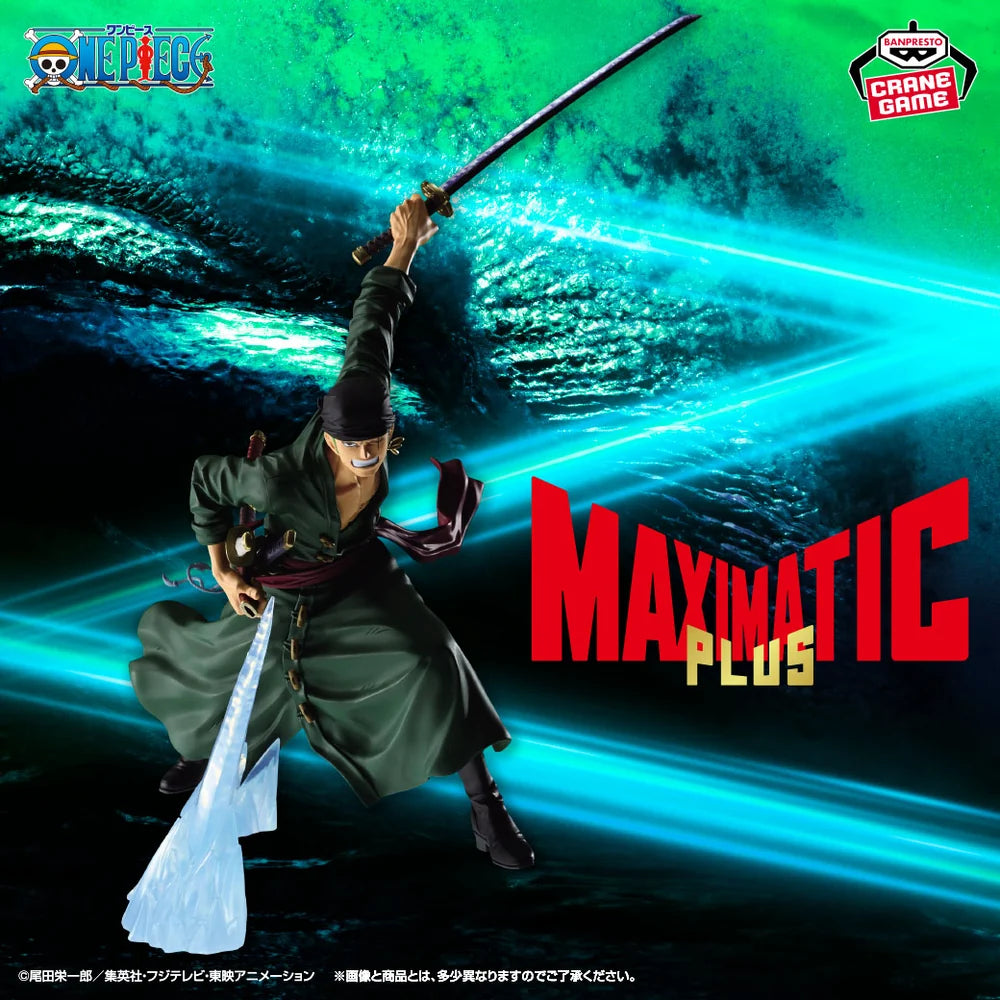 Maximatic Plus Anime One Piece Roronoa Zoro Figure (28cm)
