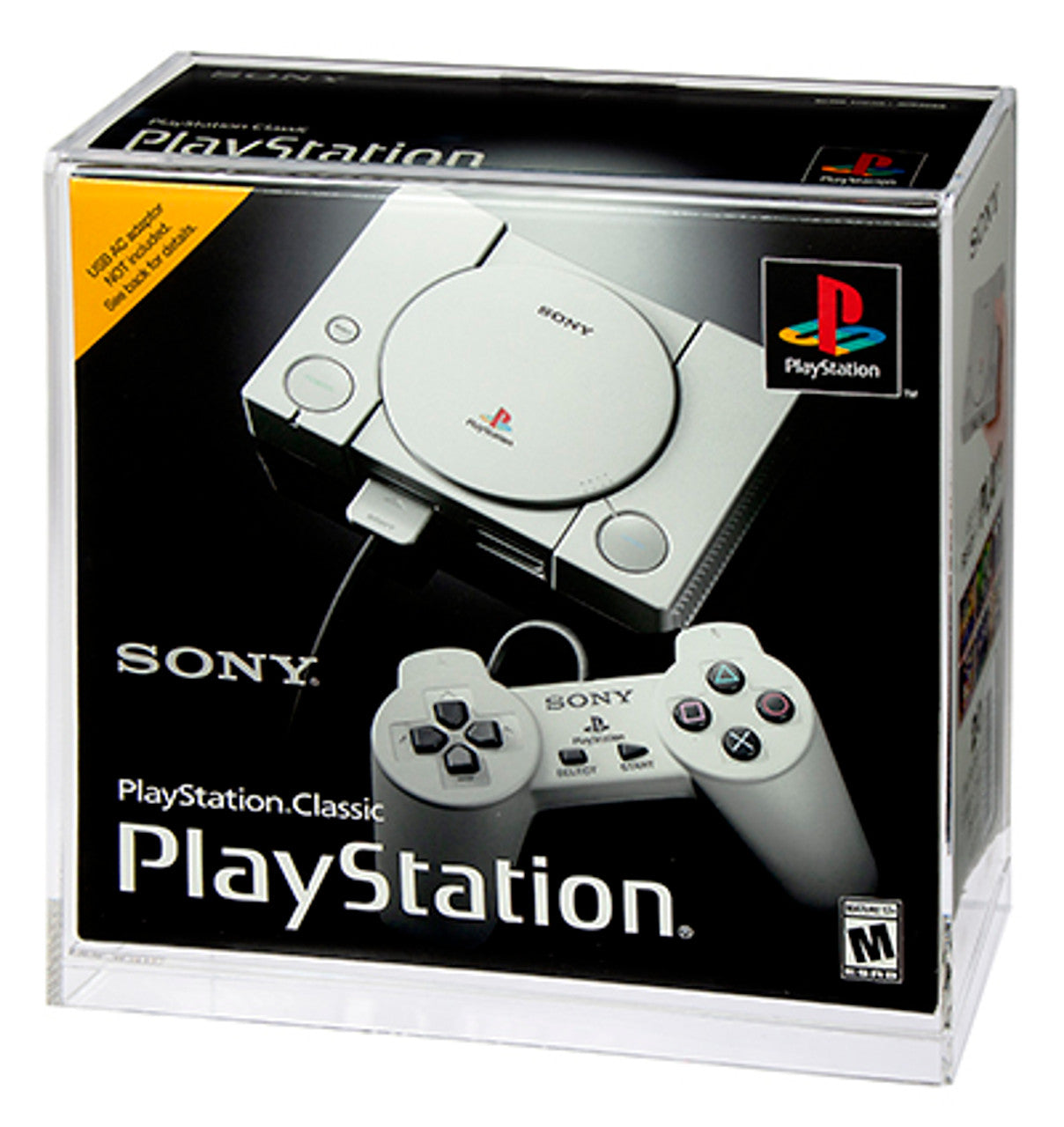 Acrylic Protective Case For PS1 Console (Only Case)