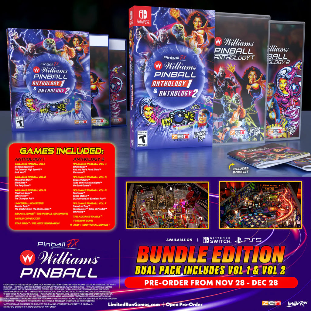 [Pre-Order] Pinball FX – Williams Pinball Anthology Bundle Edition R1